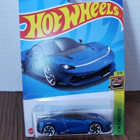 Hot Wheels Automobili Pininfarina Battista Blue 1:64 Exotics 2/10 - Picture 1 of 5